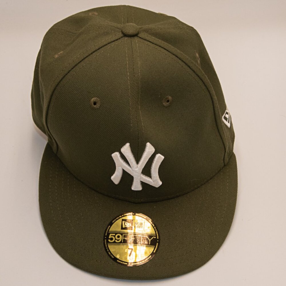 New York Yankees Olive 59 Fifty Baseball Cap